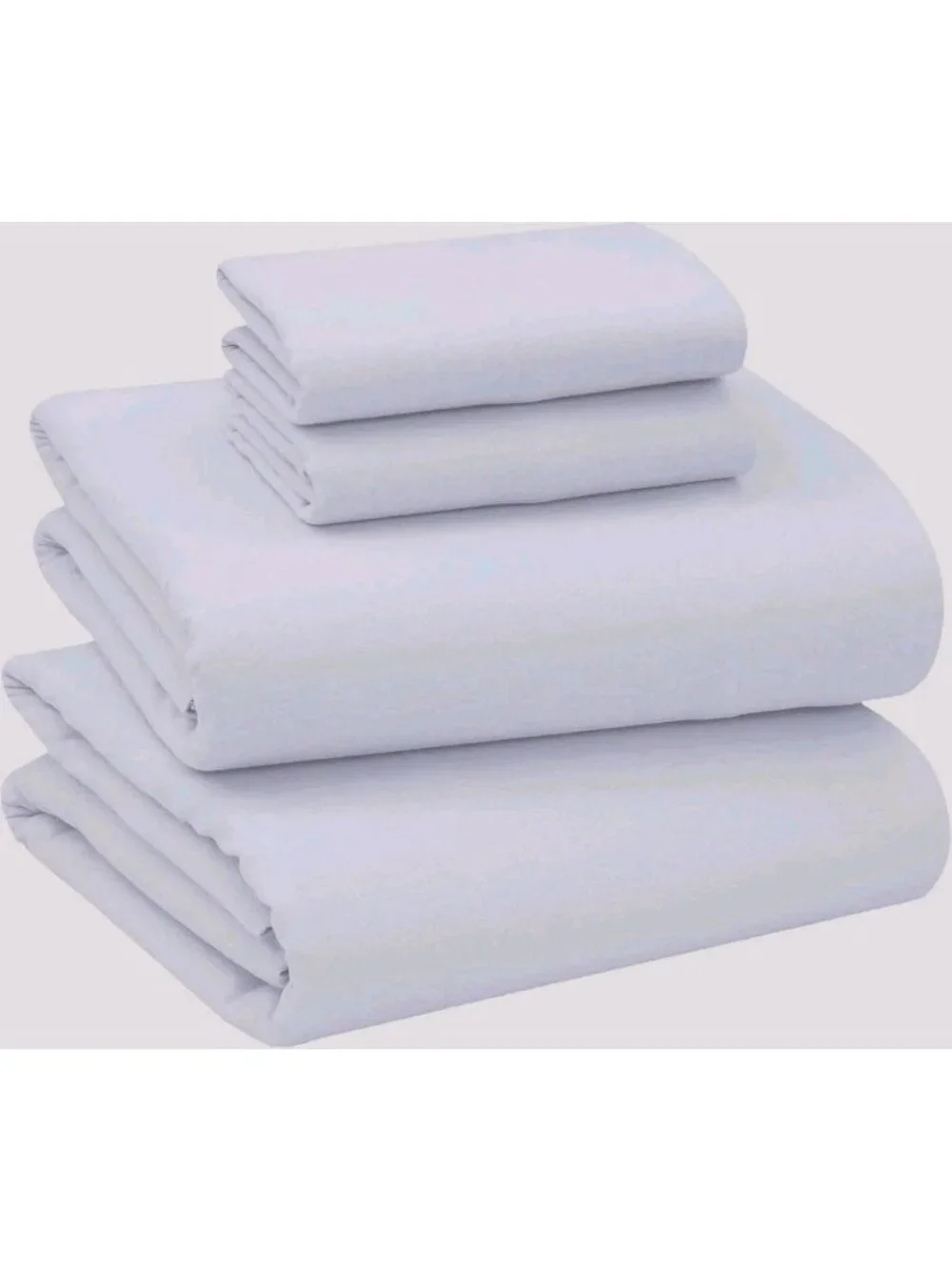 Briarwoodhome 100% Cotton Flannel Queen Sheet Set White with Nano Tech White...